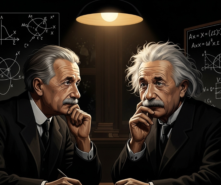 보어와 아인슈타인