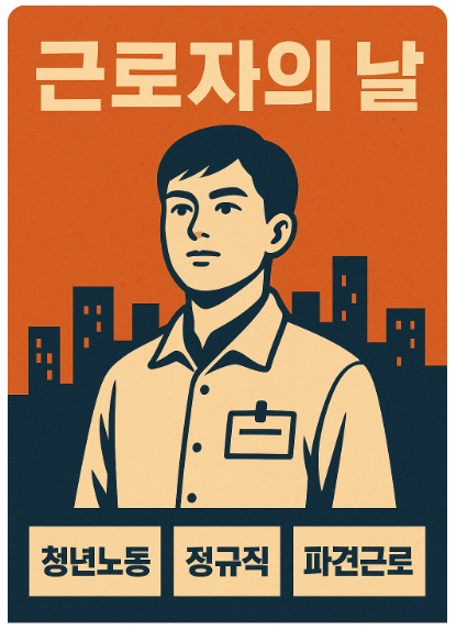 근로자의날 청년노동 사진