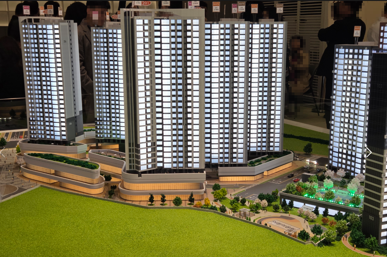 랜시티 아파트 조감도 사진