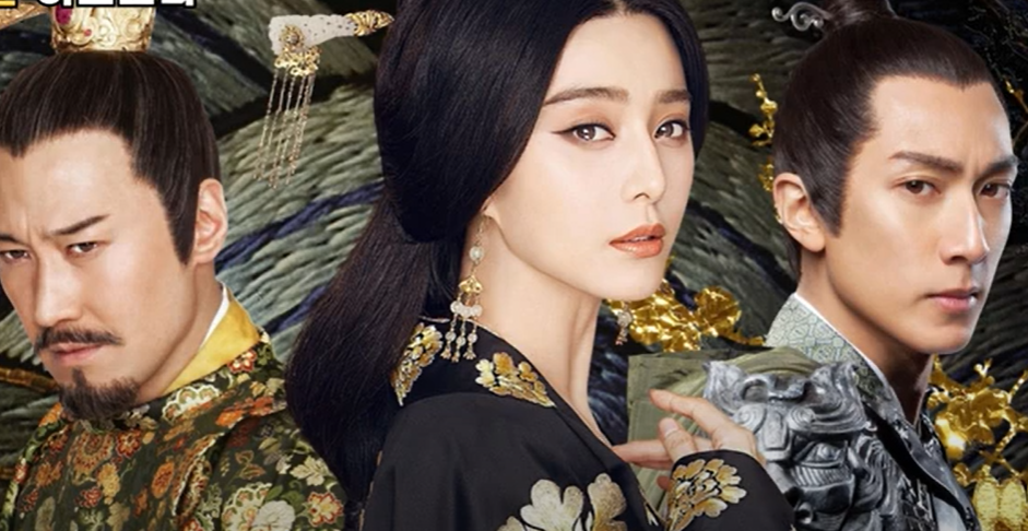 왼쪽부터 당현종 양귀비 수왕