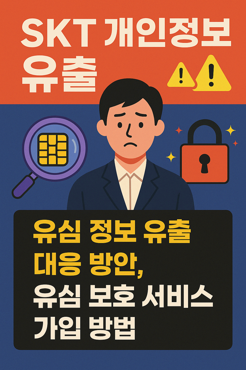 유심 정보 유출 대응법: SKT 유심 보호 서비스 가입 방법 안내