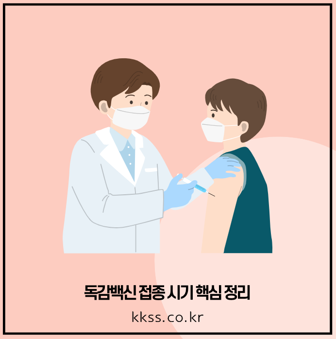 독감백신 접종 시기 핵심 정리