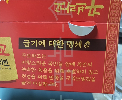 꾸브라꼬 숯불 두마리치킨
