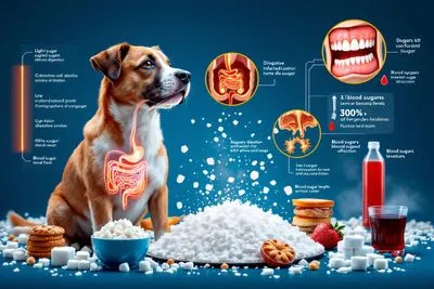설탕이 강아지에게 미치는 영향