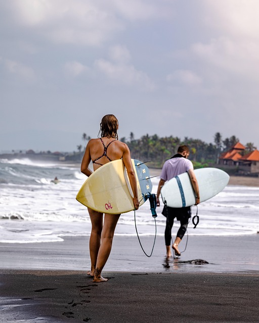 커플서핑여행 사진