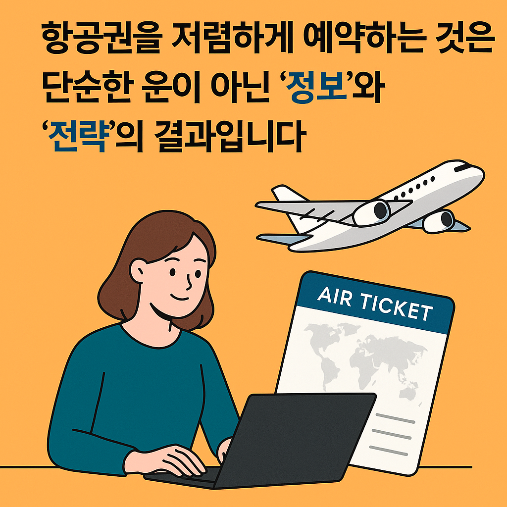 항공권 싸게 구하는 법