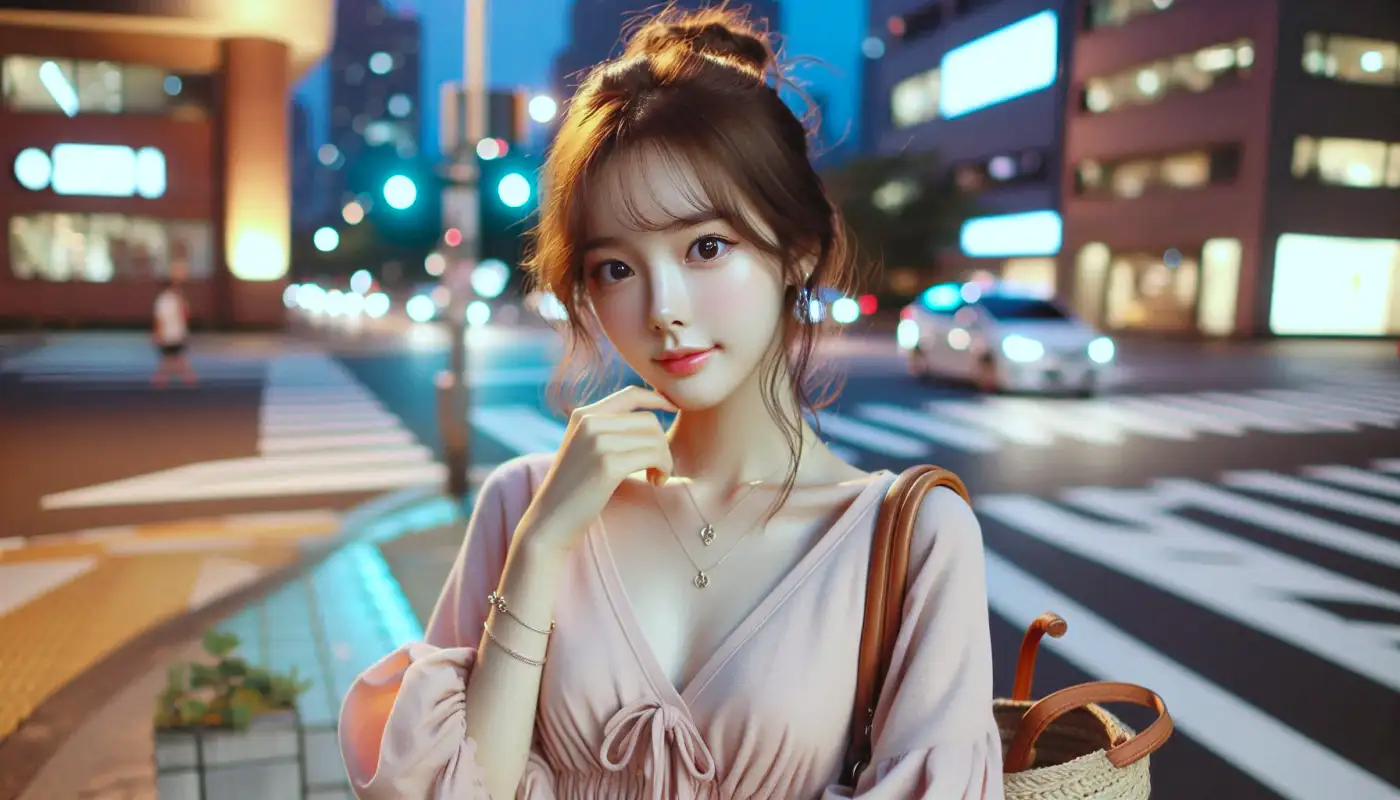 5월-해외여행-훗카이도-관광하는-여성의-모습