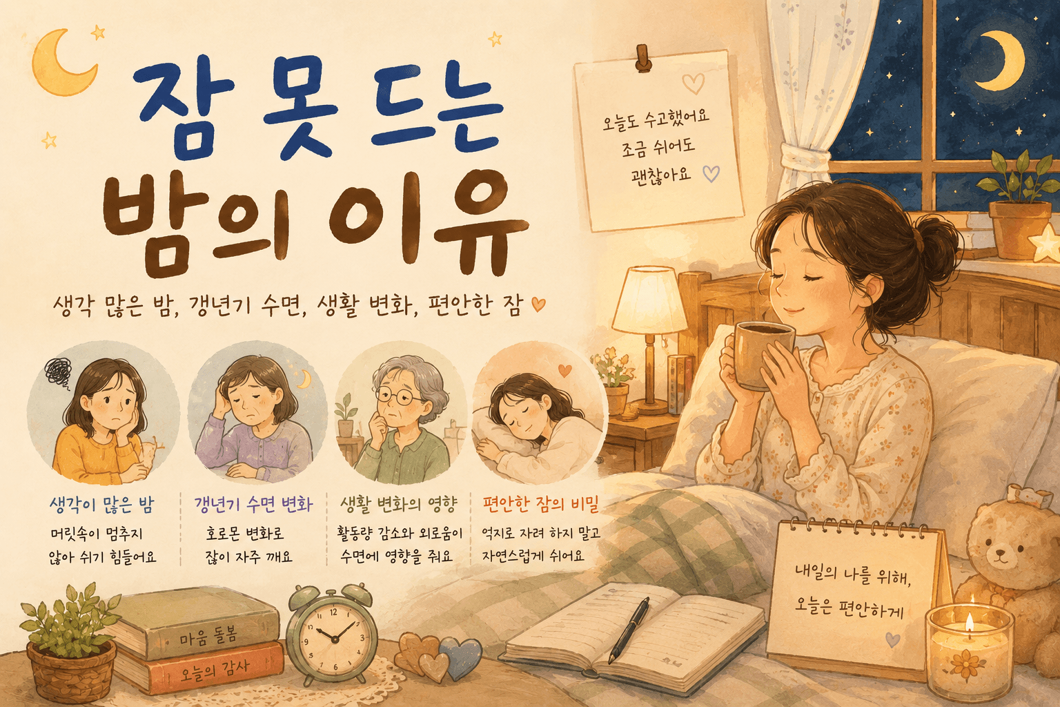 잠 못 드는 밤의 이유