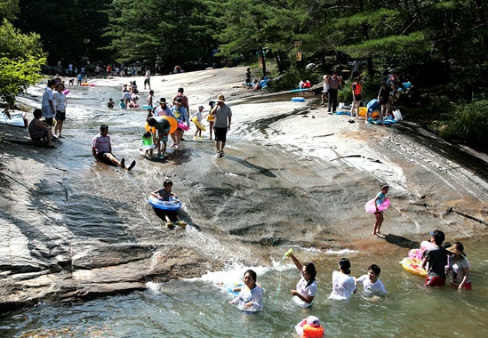 전남 곡성 도림계곡 &mdash; 사람들에게 덜 알려진 비밀 계곡