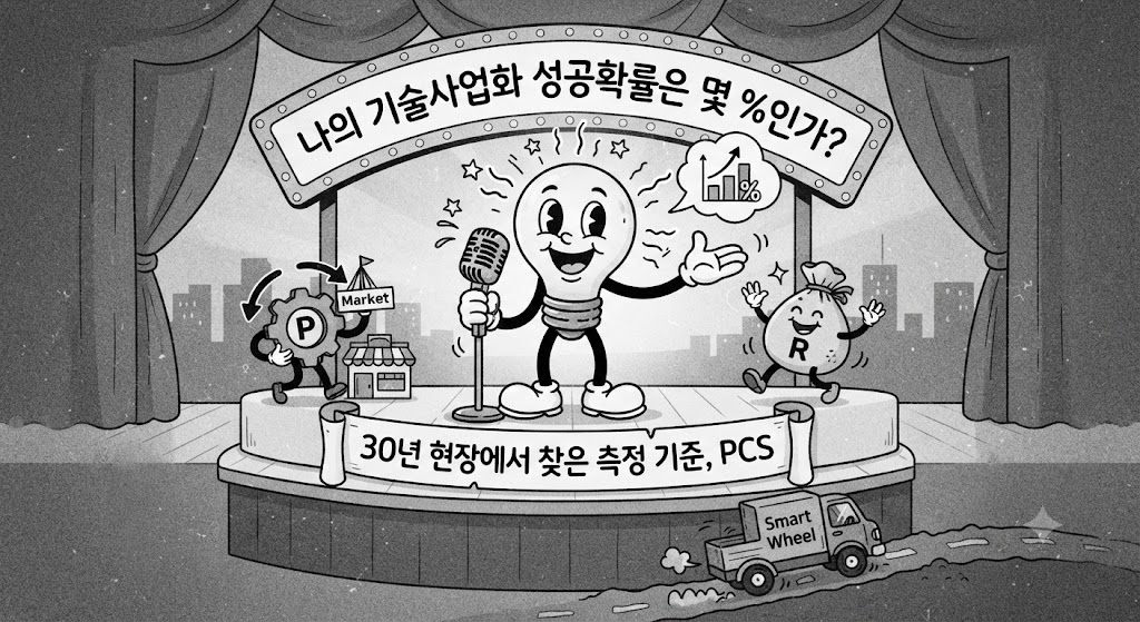 나의 기술사업화 성공확률운 몇 %인가?