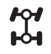 사륜구동 경고등