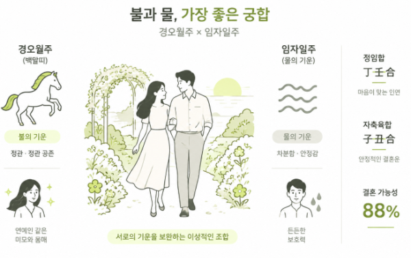 백말띠 여자는 정말 팔자가 셀까? 경오월주의 연애·결혼운과 찰떡궁합 인연법