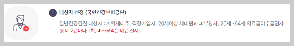 건강검진 대상자 조회