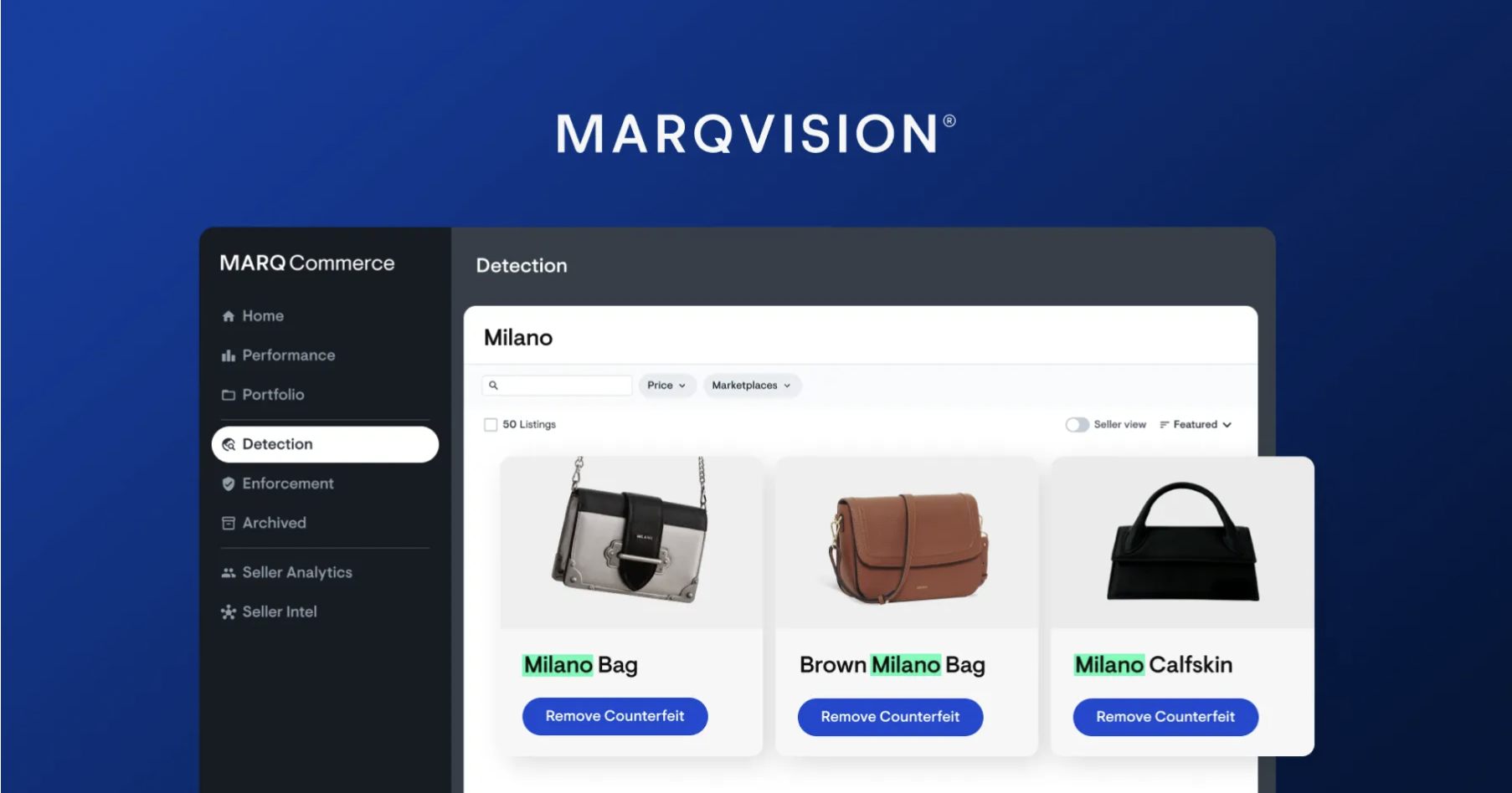 AI 분석 기술 고도화로 위조상품 및 무단판매 적발