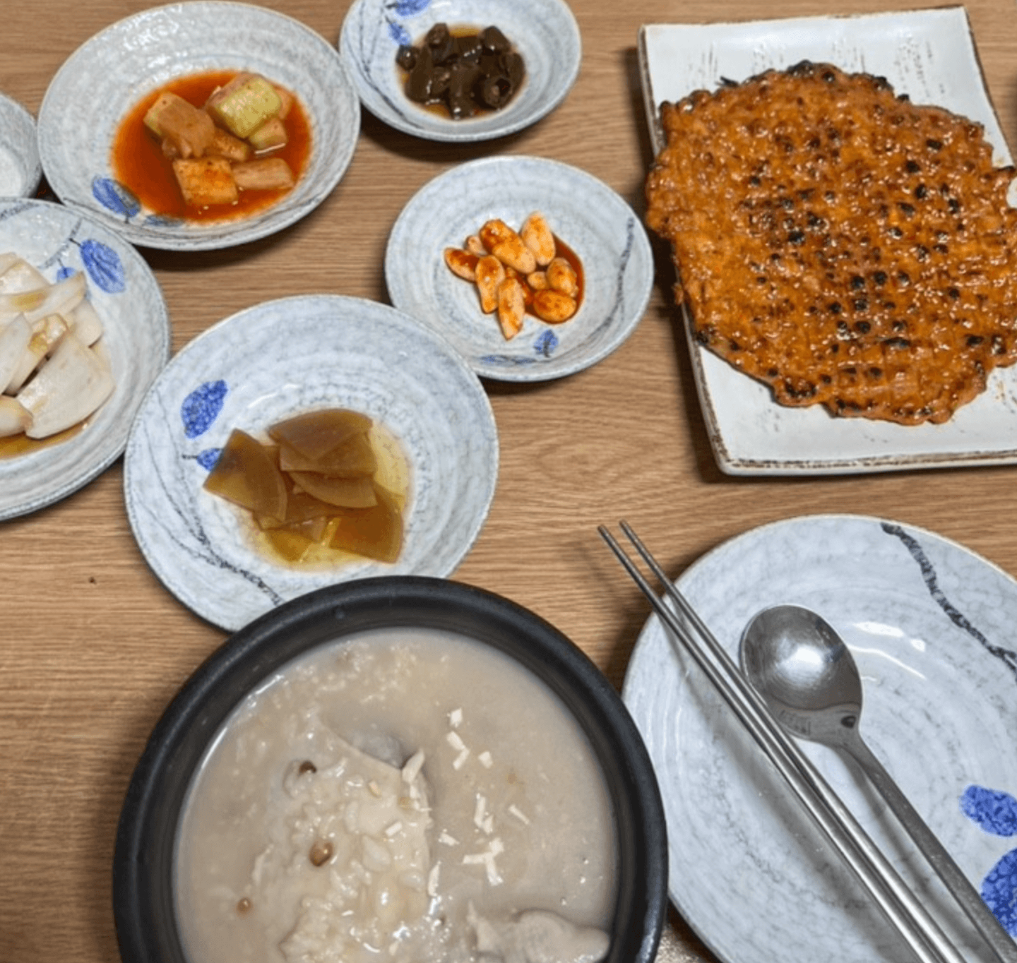 백숙-한상-차림