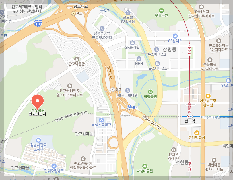 판교 기업 리스트 100