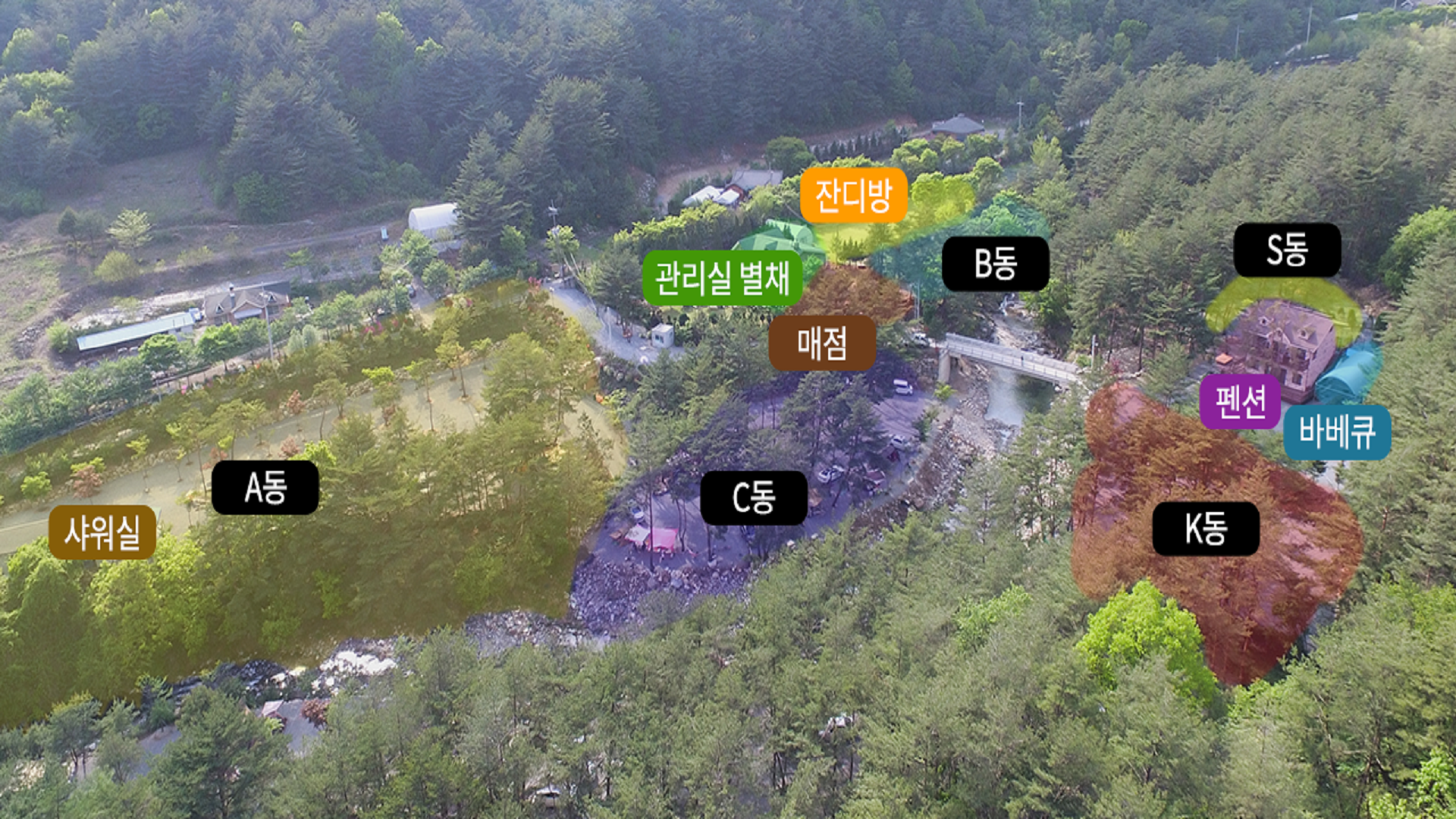 영월군 소나무와 계곡 캠핑장 예약 바로가기