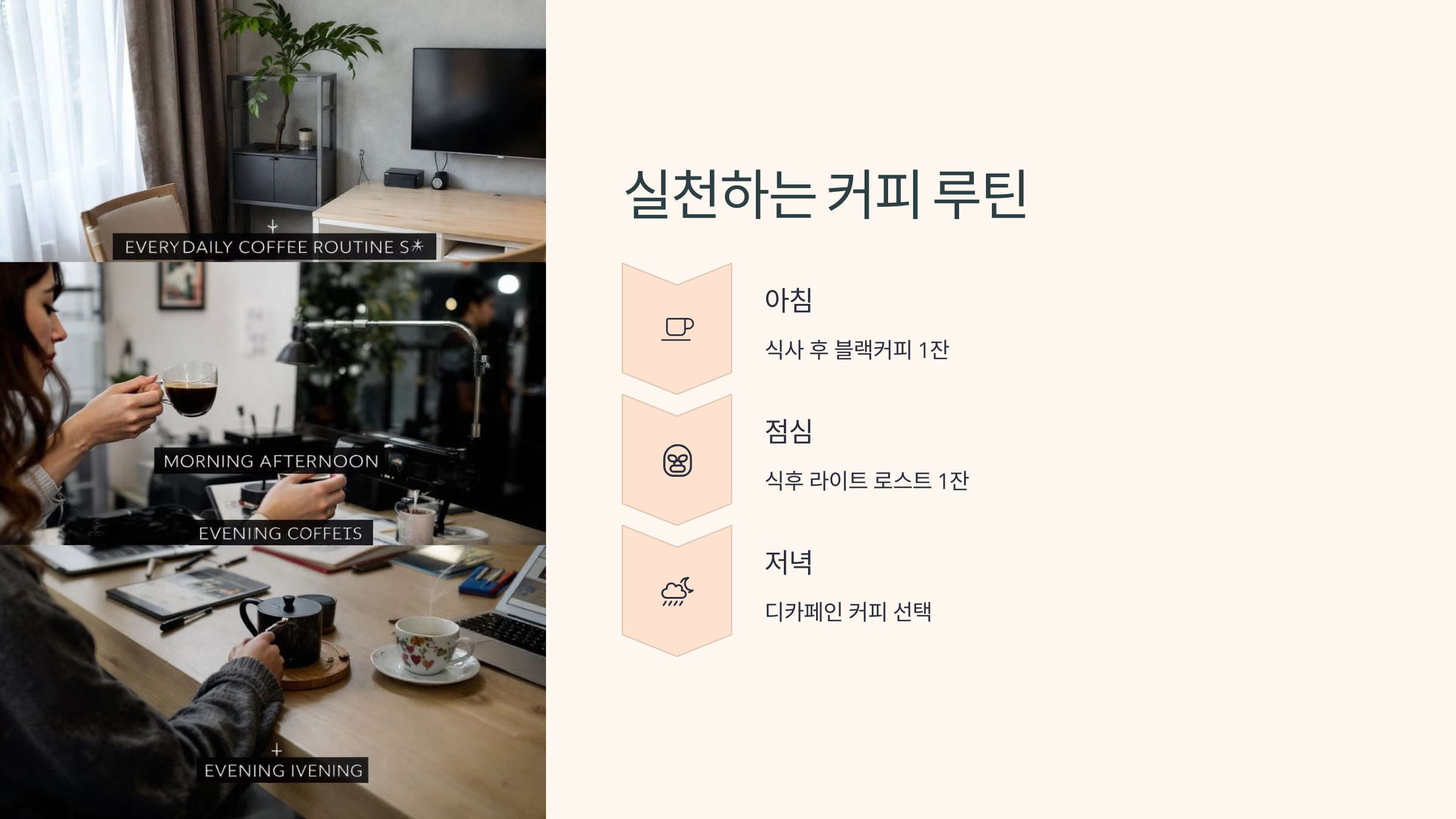 실천하는 커피 루틴