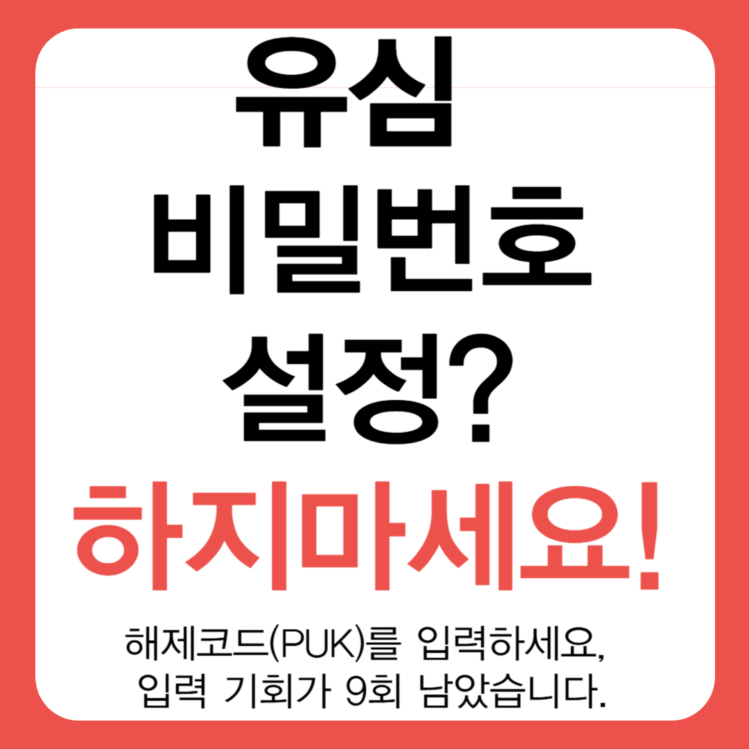 유심-비밀번호-설정-하지마세요