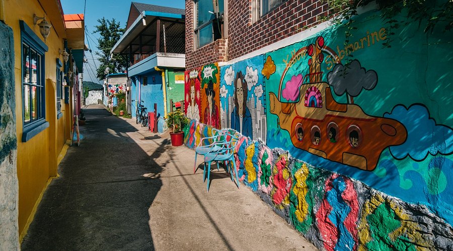 자만벽화마을 관련 사진