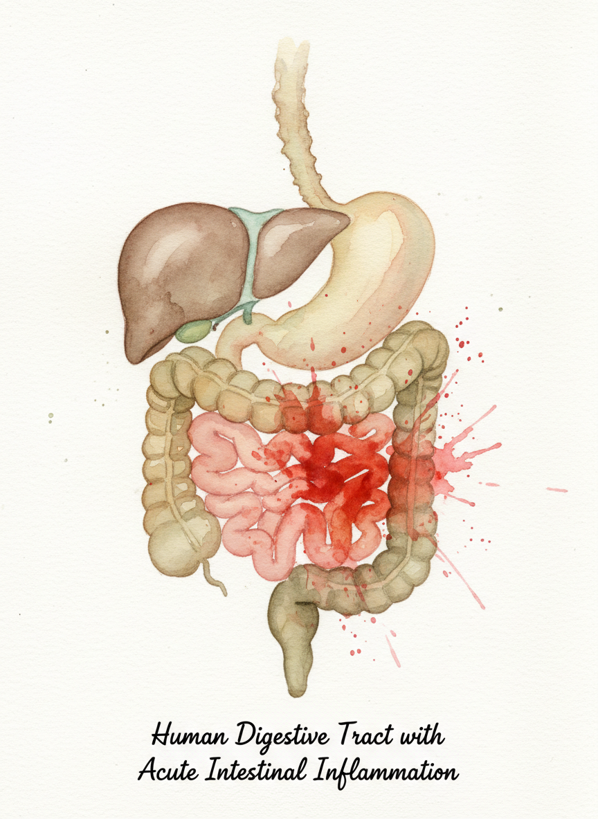 장염증상 완화에 최악! 절대 먹지 말아야 할 음식 5가지