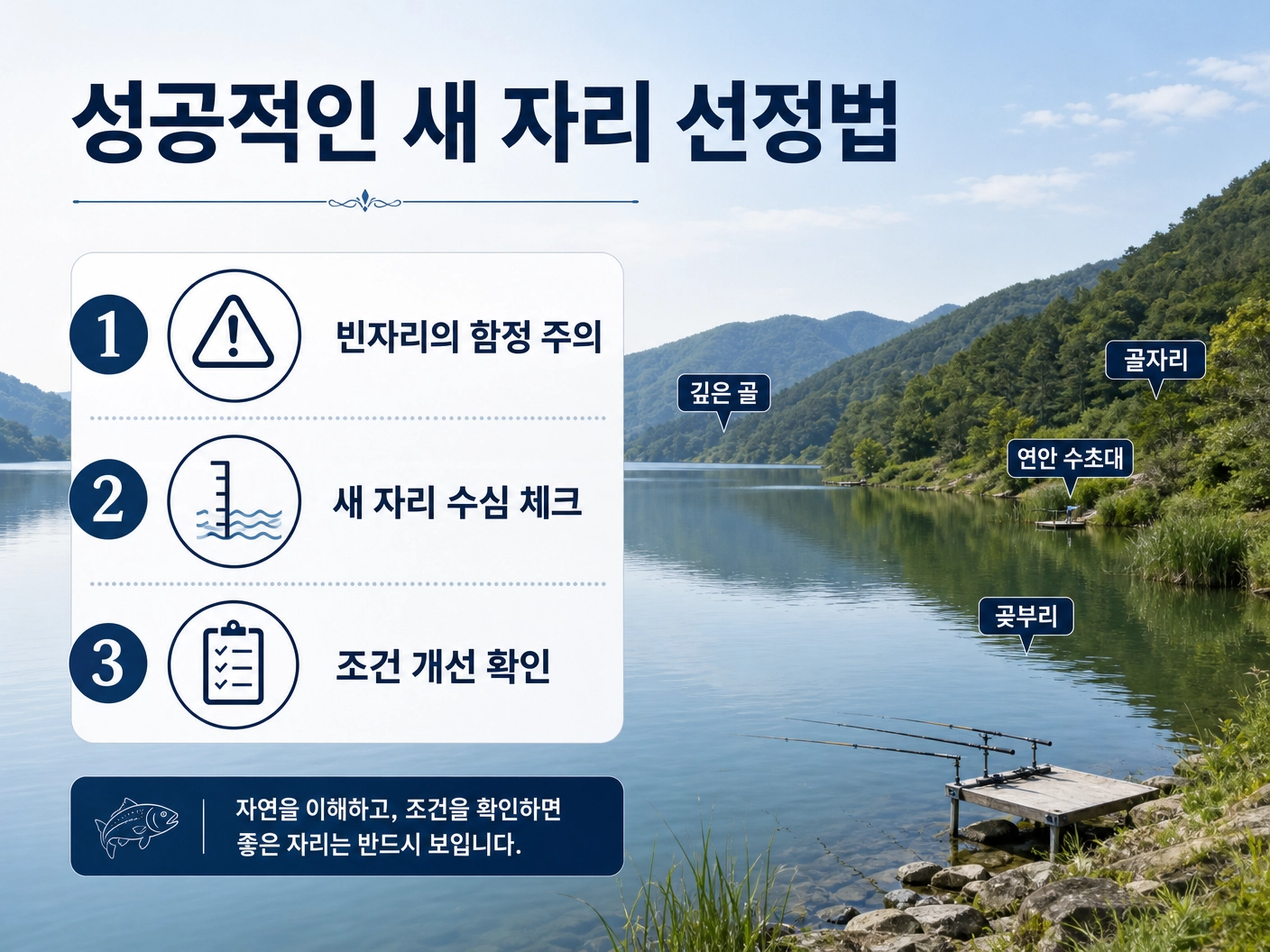 성공적인 새 자리 선정법