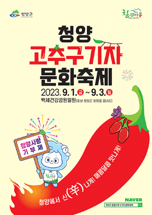 청양고추구기자축제
