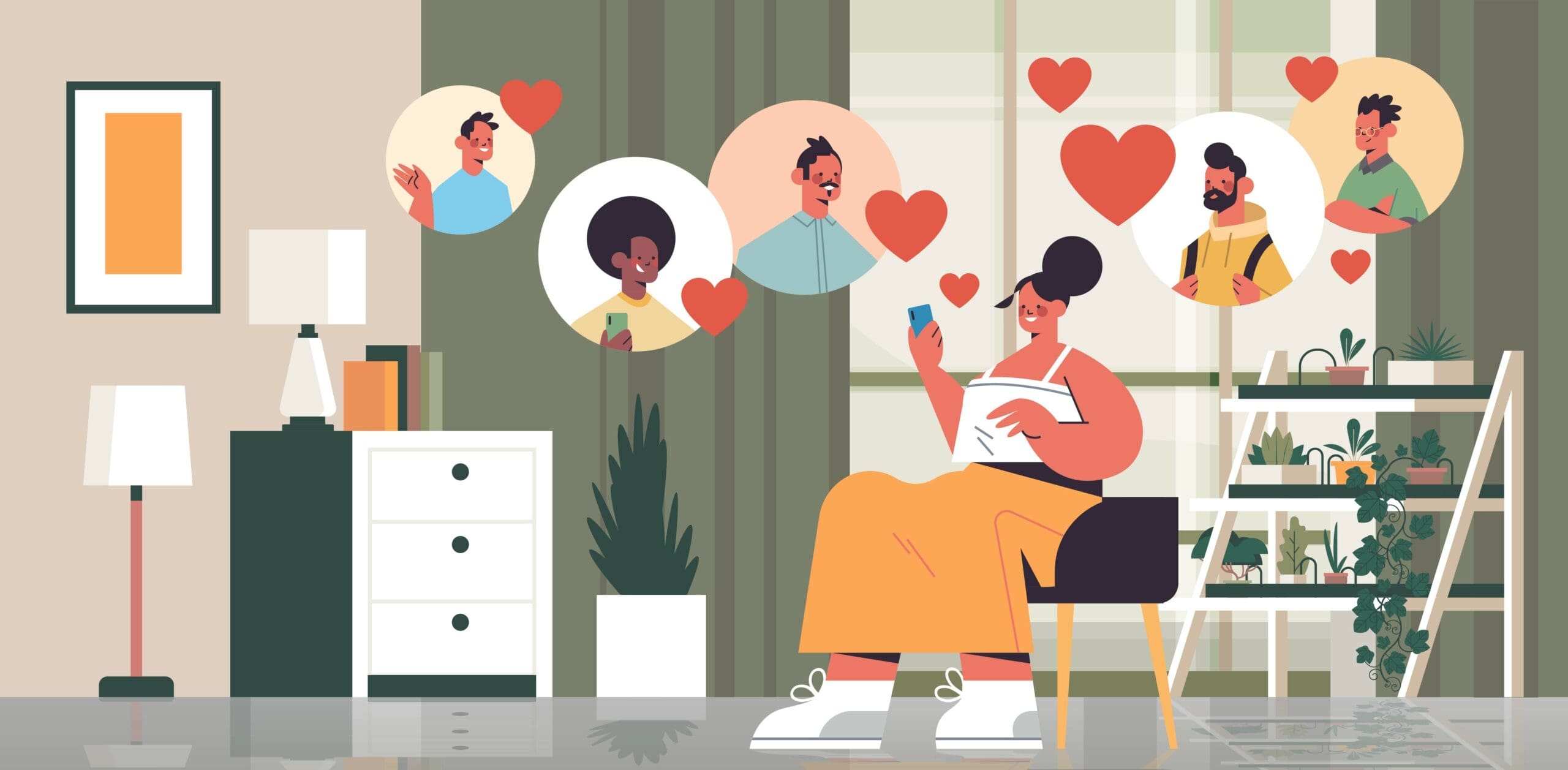 온라인 데이팅: 심리적 영향과 고려 사항