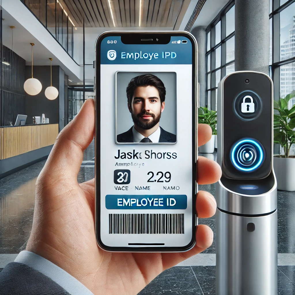 모바일 공무원증 발급 관련 그림