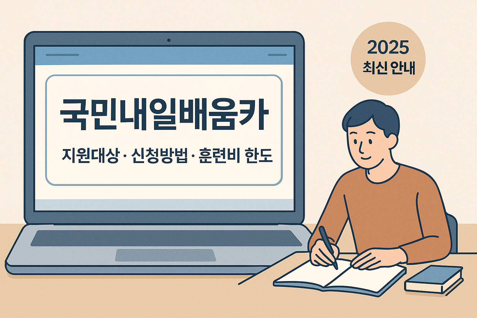 국민내일배움카드 훈련수당 총정리|월 81만원 가능 조건·지원금 조합·신청 방법