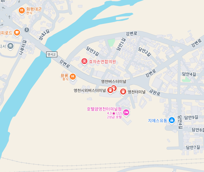 영천시외버스터미널(고속,시외) 시간표조회, 예매