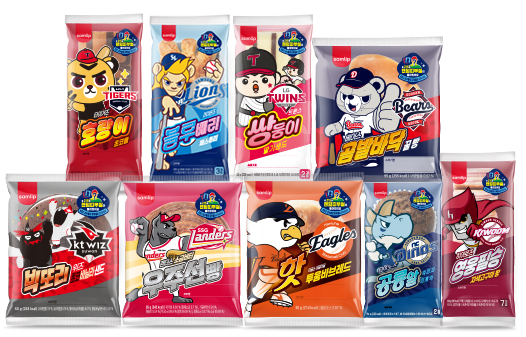 KBO X 삼립 크보빵! 편의점에서 만나는 야구팬 필수 간식