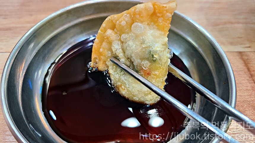 택이네-조개전골-튀김-맛