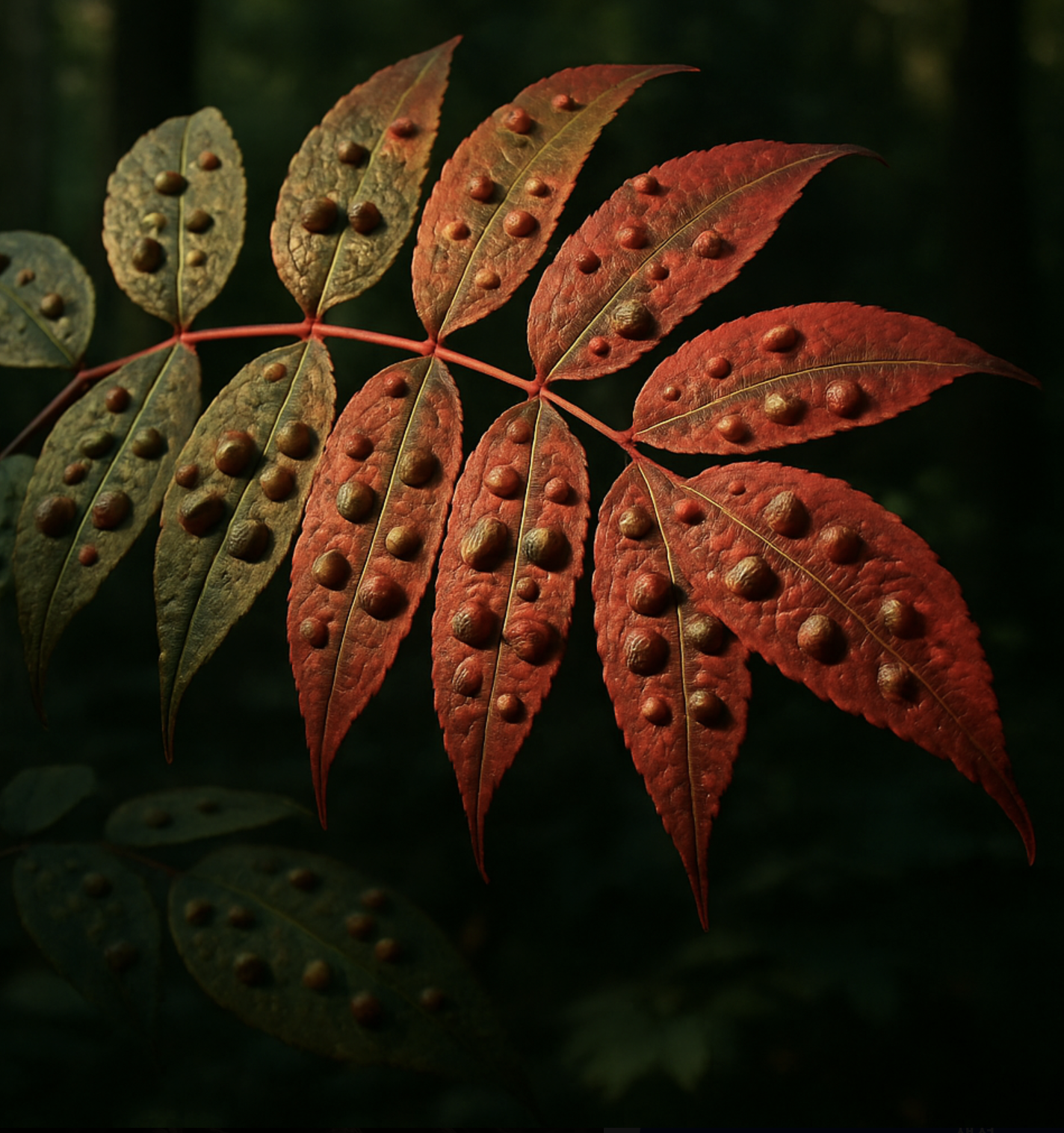 가을의 소금&amp;#44; 오배자의 비밀