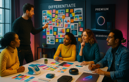 신시장진출지원금 기업전략 회의모습