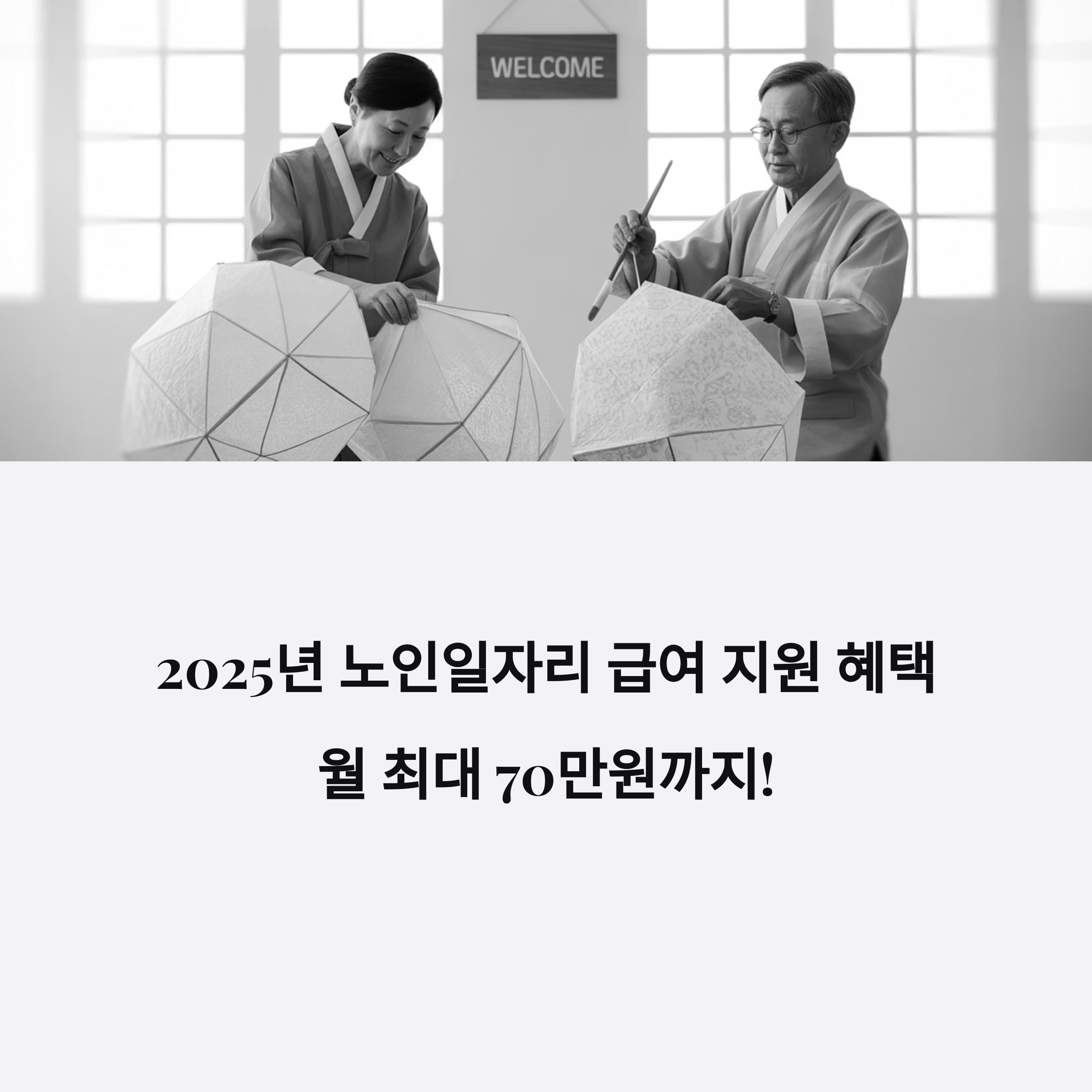 노인 일자리급여