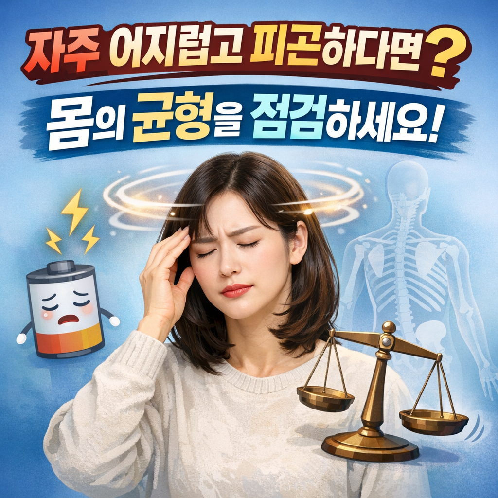 자주 어지럽고 피곤하다면