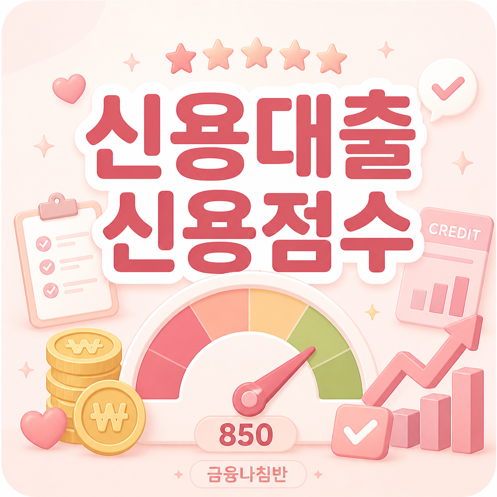 신용대출 신용점수