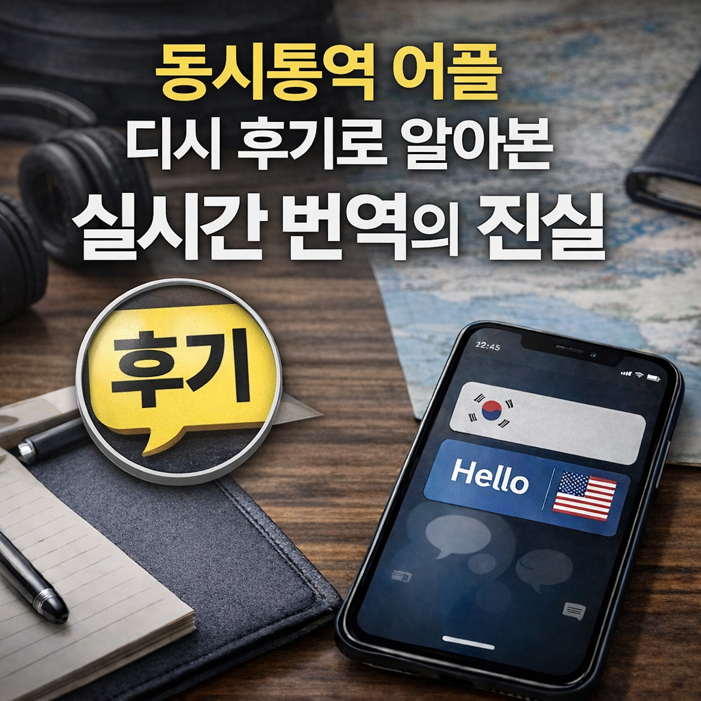 동시통역 어플 디시 후기로 알아본 실시간 번역의 진실