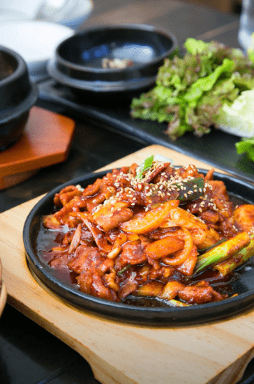 신정호 맛집 "오월의꽃수레" 음식