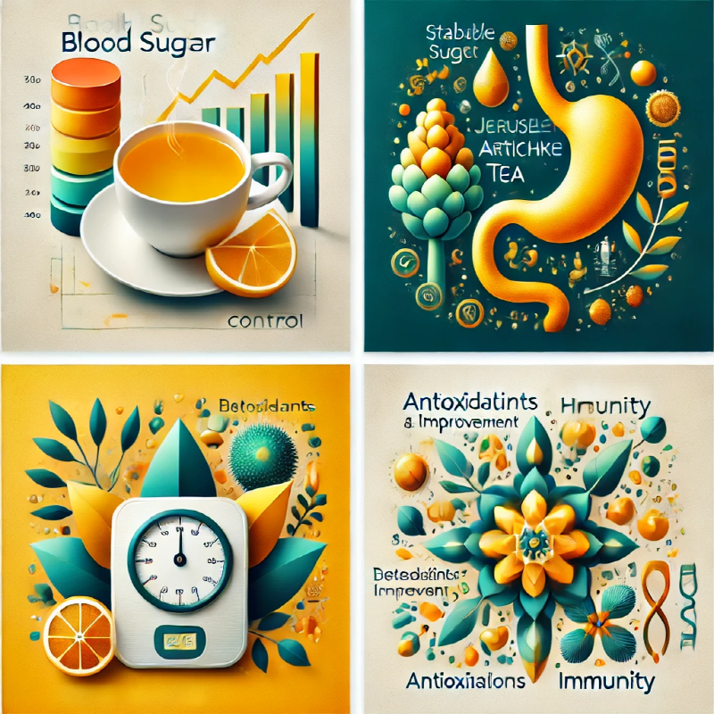 돼지감자-차의-효능을-알려주는-여러가지-그림