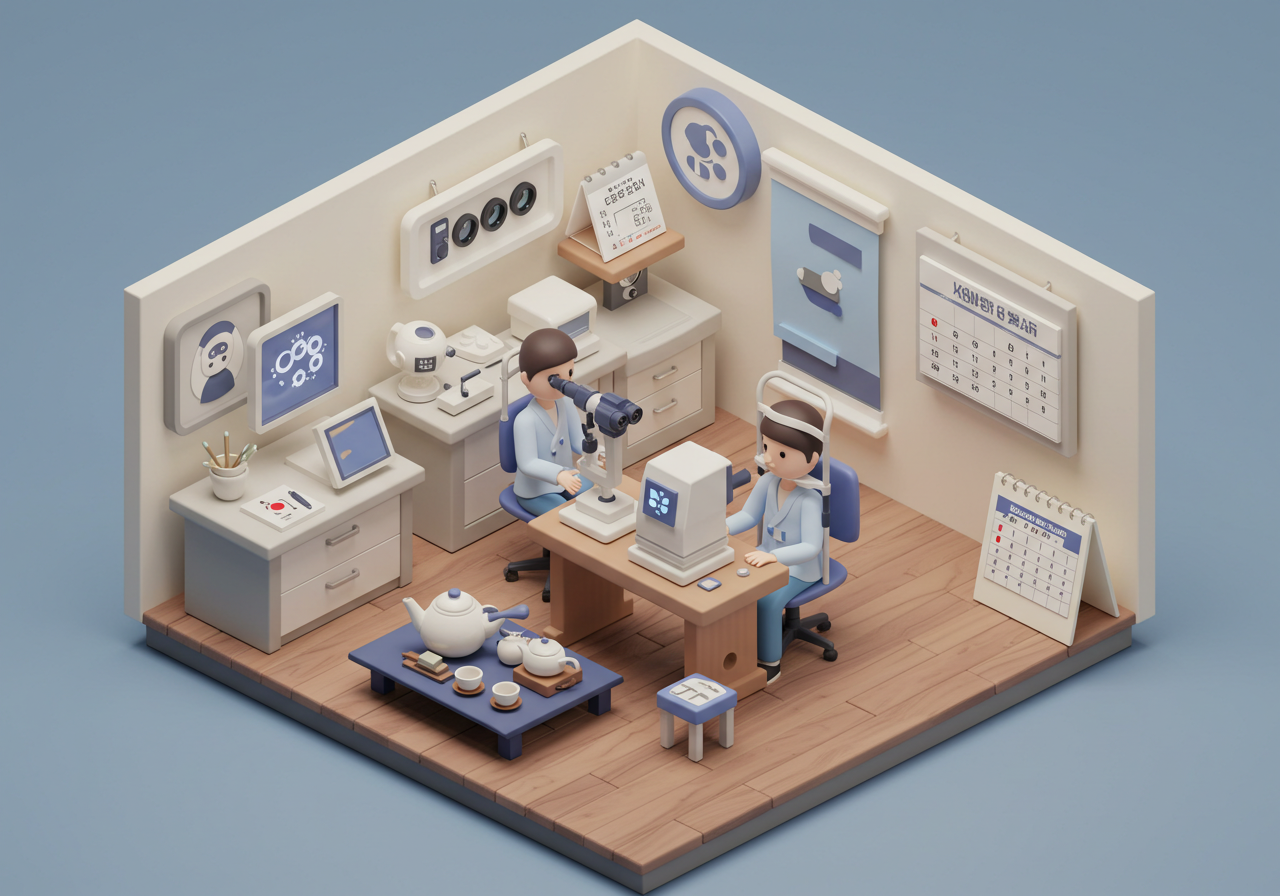 갑자기 눈이 침침하고 흐릿할 때, 원인별 증상과 치료 방법