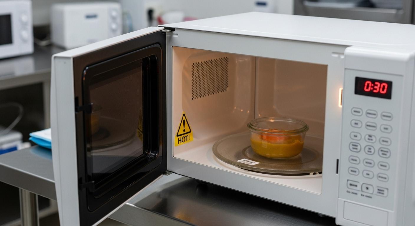 아기 병원밥 전자렌지