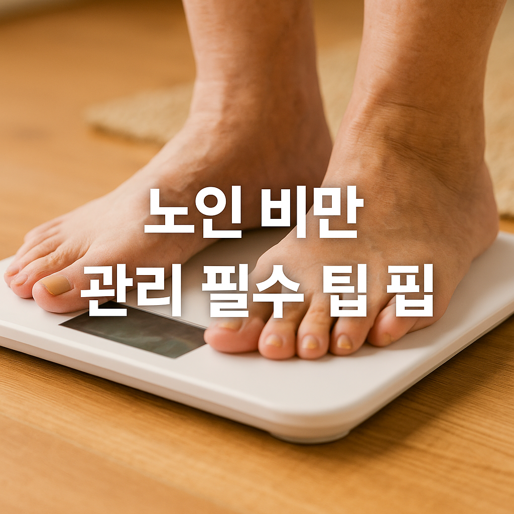 백세시대 노인 비만 관리 필수 팁 총정리💪 위험한 이유와 해결책
