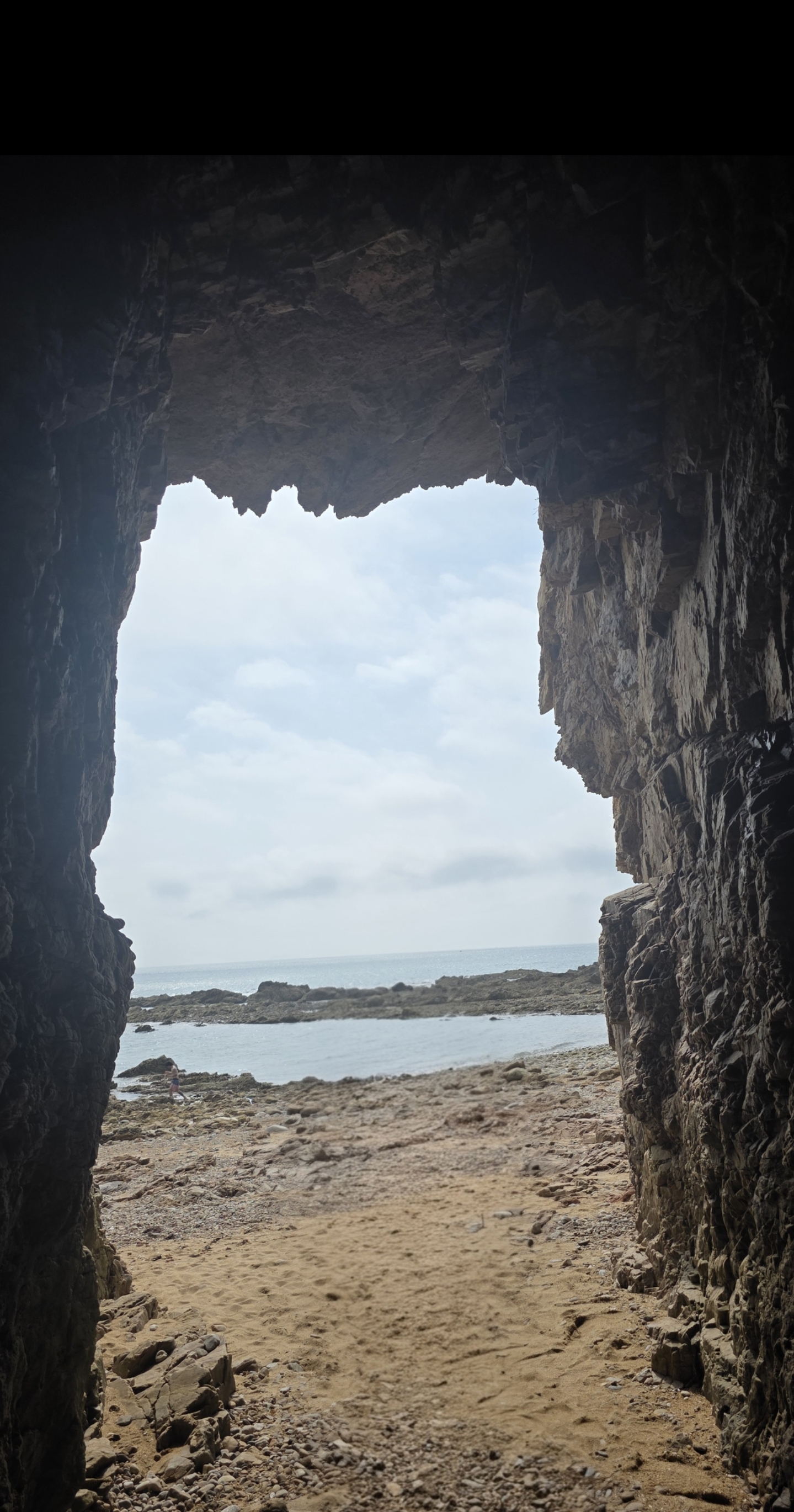태안 파도리 해식동굴