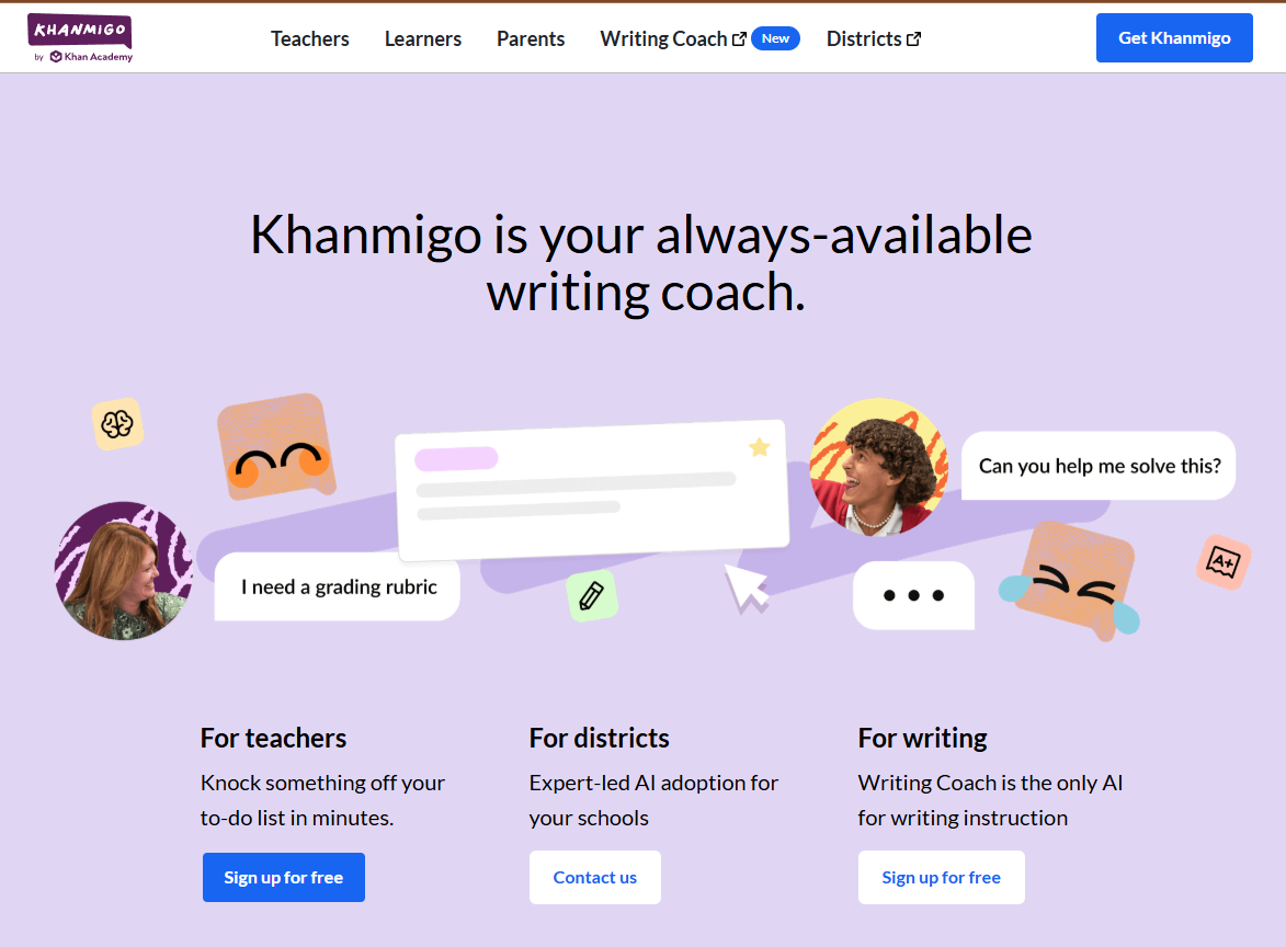 Khanmigo: GPT-4 기반 튜터봇