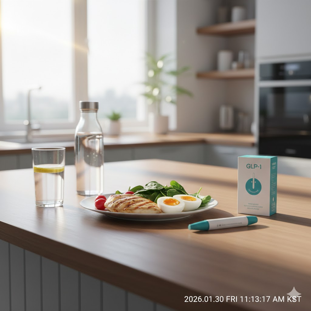 고단백 식단과 GLP-1 치료제