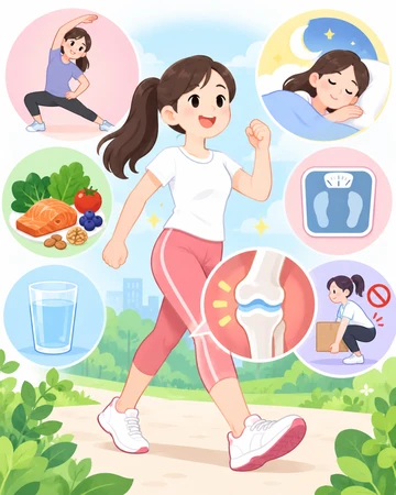 관절 건강을 위한 일상 관리 습관5