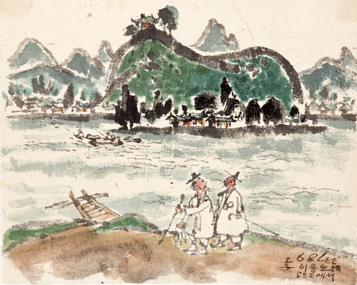 이응노, 한국, 화가, 1904-1989