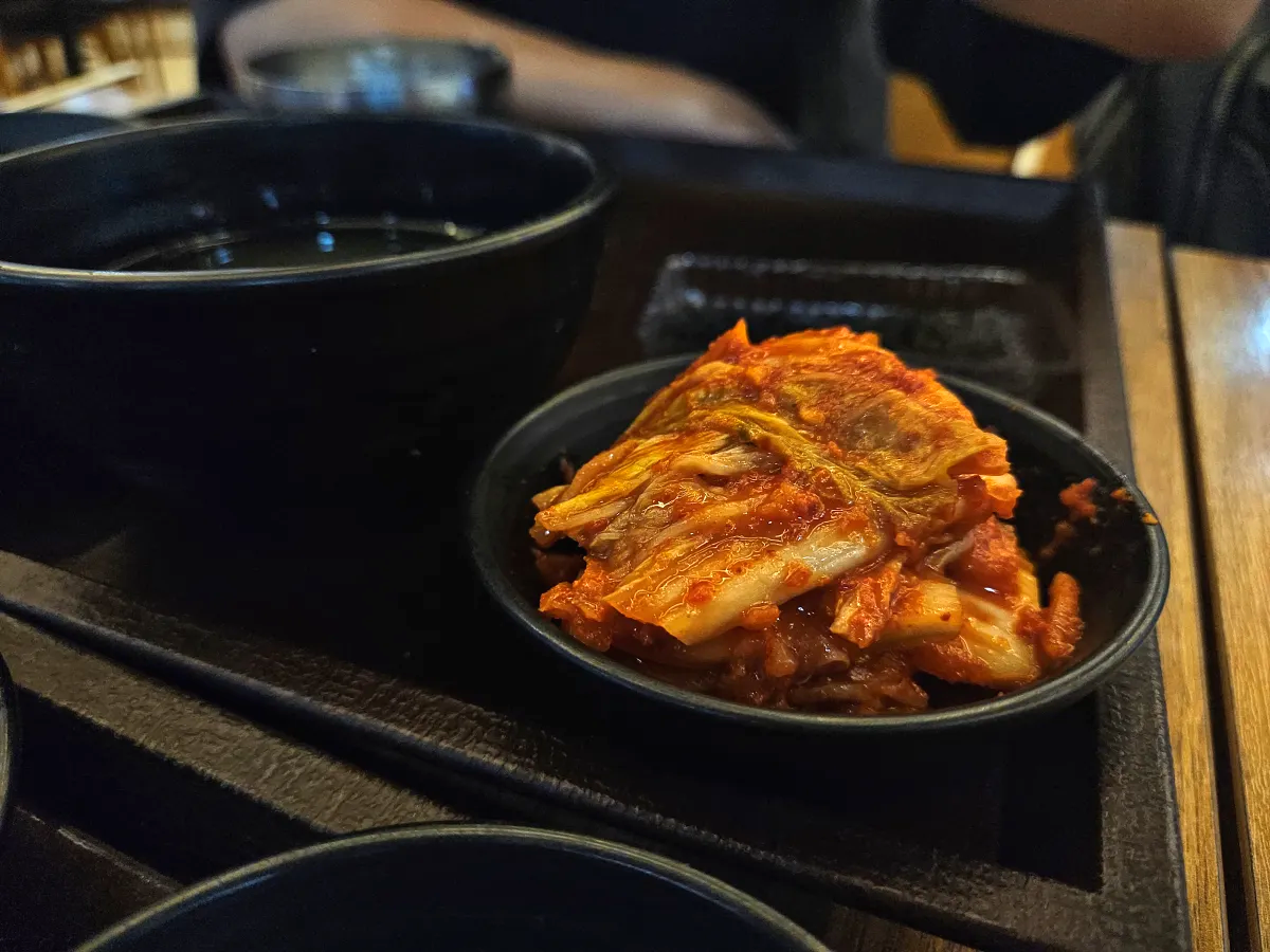 죽암휴게소-상행-푸트코트-한식-김치